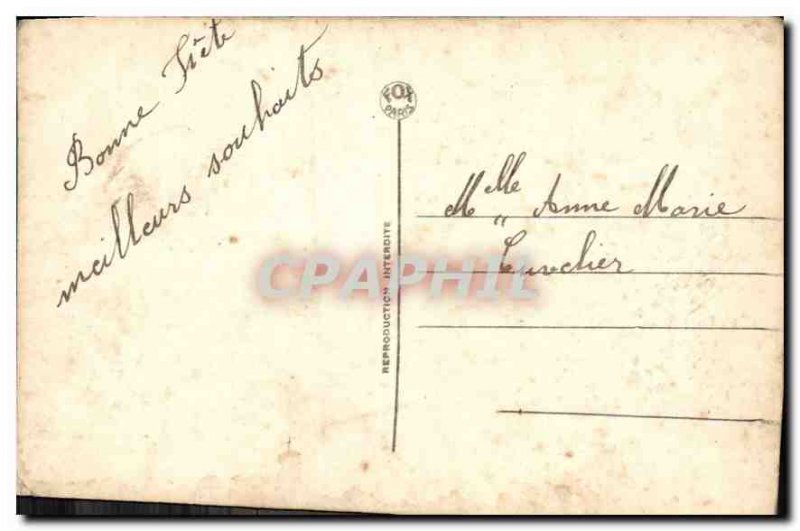 Old Postcard Vive Ste Catherine Female