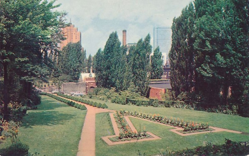 Victory Garden at Duquesne University - Pittsburgh PA, Pennsylvania - pm 1965