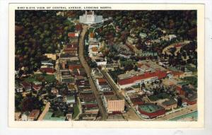 Arkansas Hot Springs    Aerial View of CENTRAL AVE