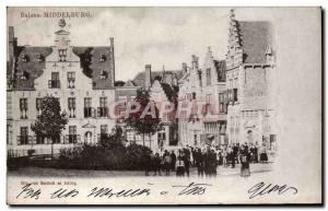 Old Postcard Balans Middelburg