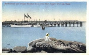 Ocean Steamer Excursion Pier - Salem Willows, Massachusetts MA