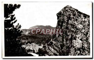 Old Postcard Castellane And His Rock