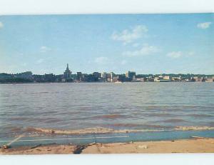 Unused Pre-1980 PANORAMIC VIEW Davenport Iowa IA hp3321