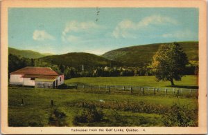 Tadoussac From The Golf Links Quebec Vintage Postcard C144