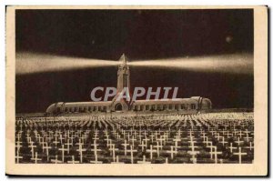 Old Postcard Ossuary and national cemetery of Douaumont