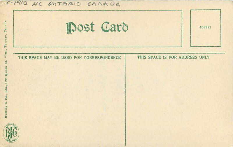 C-1910 Ontario Canada Dreamers Rick Little Current Postcard Rumsey 916