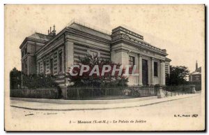 Meaux - The Courthouse - Old Postcard