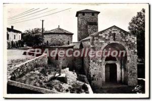 Old Postcard Le Teil Ardeche Church Melas listed building