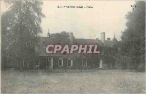 Postcard Old Ambroix (Cher) Plutes