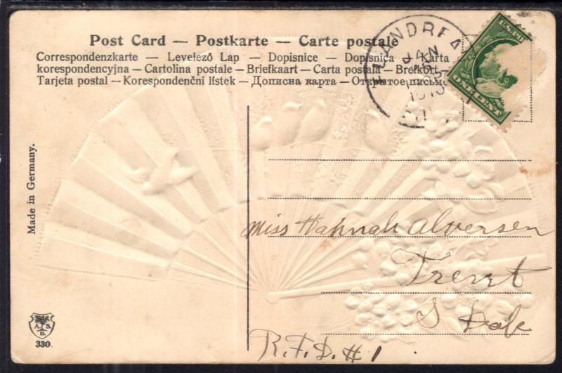 Birthday Greetings Birds Flowers