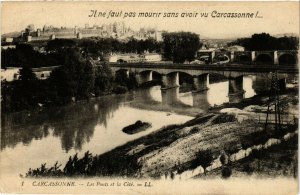 CPA Carcassonne Les Ponts et la Cite FRANCE (1012837)