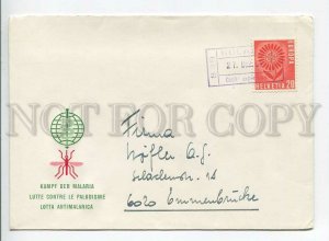 444946 Switzerland 1964 year anti malaria special cancellations COVER