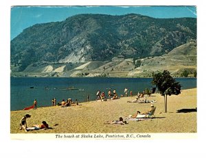 Beach, Skaha Lake, Pentiction, British Columbia, Used 1974