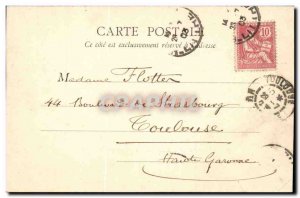 Old Postcard Paris Champs Elysees