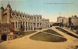 BR58278 st george chapel and windsor castle   uk