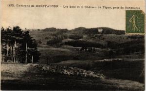 CPA Env. de MONTFAUCON - Les Bois et le Chareau de Figon pres (517049)