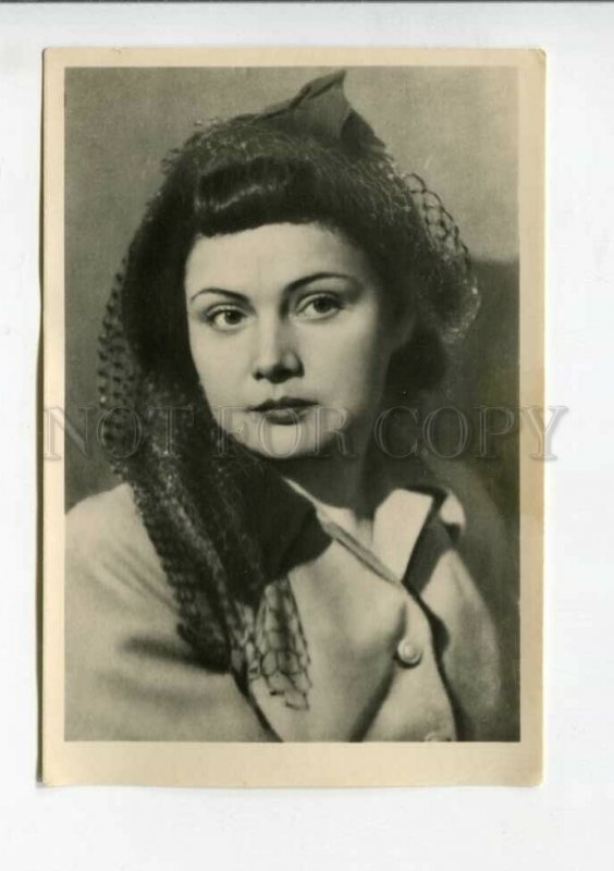 3159104 SERGEYEVA Russian Soviet MOVIE DRAMA Actress PHOTO