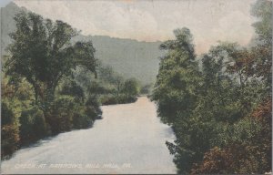 Postcard Creek at Narrows Mill Hall PA