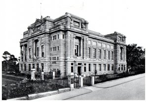 Ulster Museum Stranmillis Belfast Ireland Black And White Postcard