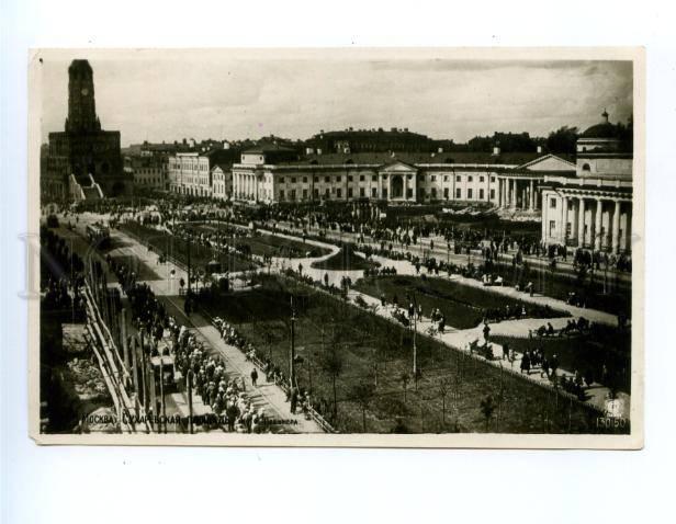 169484 Russia MOSCOW Sukharevskaya TRAM 1935 PHOTO Prekhner