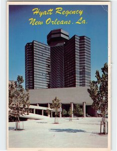 Postcard Hyatt Regency Hotel New Orleans Louisiana USA