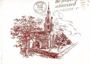 BR89268 polebrook church postcard  uk