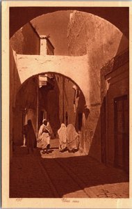 Africa Une Rue Vintage Postcard C145