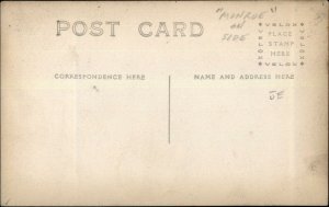 Monroe Fire Engine - Monroe WI or New York??? c1910 RPPC - Black Man