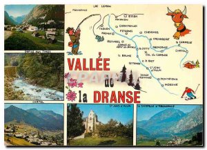 Modern Postcard Valley of the Dranse Haute Savoie Fishing Cow Pecheur