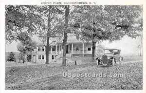 Spring Farm - Bloomingburg, New York