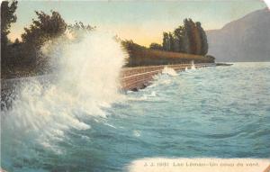 B4930 Lake Geneva or Lake Léman   front/back scan