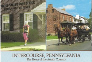 Intercourse Pennsylvania in the Heart of Amish Country  4 by 6