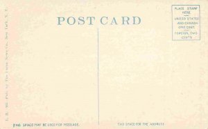 Beach Scene Long Branch New Jersey 1920c postcard