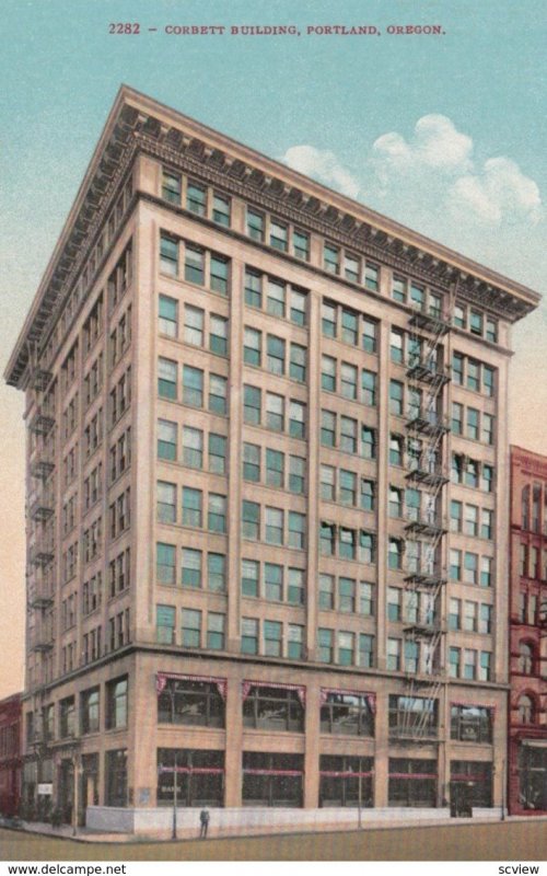 PORTLAND , Oregon , 1900-10s ; Corbett Building