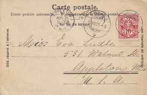 SWITZELAND HOTEL GIMMELWALD  1905