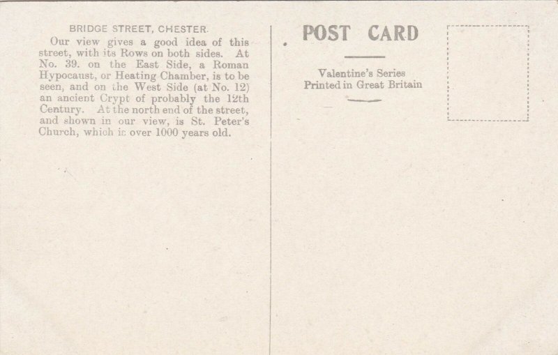 England Chester Bridge Street Scene and Rows  sk3371