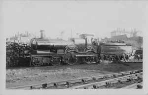 Great Western Railways GWR Hotspur 4108 Old Train Old Real Photo Postcard