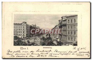 Old Postcard Wien Schottenring