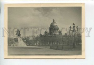 435817 1948 Leningrad Bronze Horseman Isaac Cathedral Zivert Lenfotohudozhnik