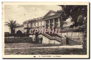 Old Postcard Compiegne Chateau