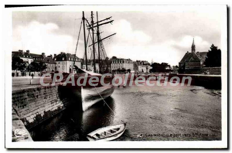 Postcard Old Port Lannion