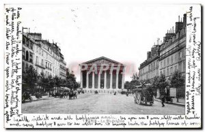 Old Postcard Paris La Madeleine