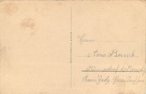 Germany Ansbach Graf von Platen statue