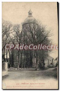 Old Postcard Provins Eglise Saint Quiriace