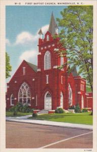 First Baptist Church Waynesville North Carolina