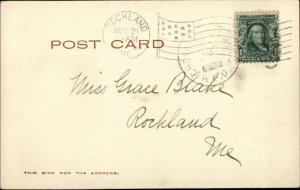 St. Johnsbury VT Avenue House & Opera House c1905 Postcard