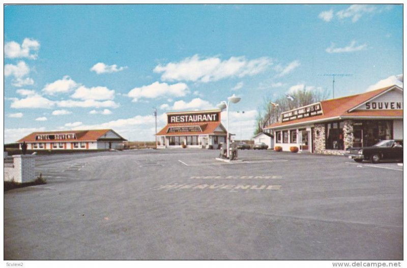 Centre du Touriste , Motel , St Jacques le Mineur , Quebec, Canada , 40-60s