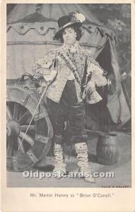 Mr Martin Harvey as Brian O'Carroll Theater Actor / Actress Unused 