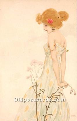 M.M. Vienne Artist Raphael Kirchner Unused 