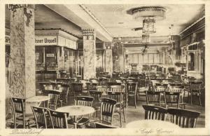 DÜSSELDORF, Cafe Corso (1910s) AK